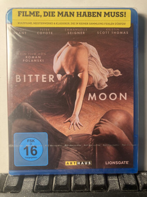 BITTER MOON, BluRay, Polanski, Grant, Scott Thomas, muoveiss