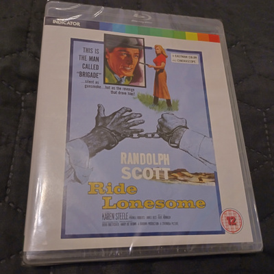 Ride Lonesome Blu-ray **muoveissa**