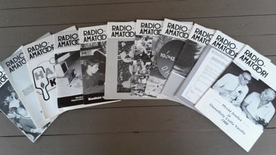 Radioamatööri lehti 1987 koko Vuosikerta, 11 lehteä