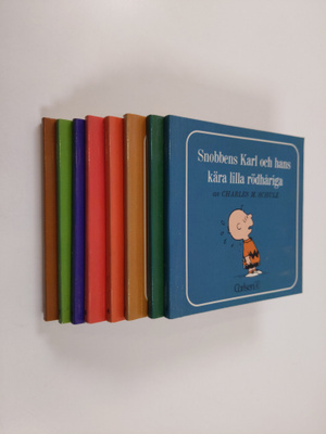 Charles M. Schultz : De små Snobben-böckerna 1-8 : Snobbe...