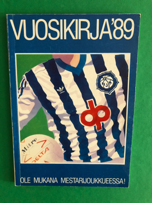 HJK Vuosikirja 1989. 178 sivua.
