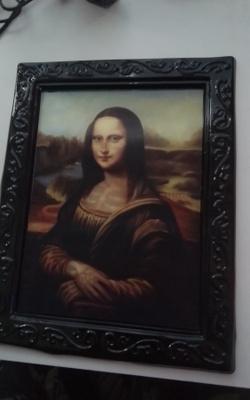 Myydään 3D tauku mona Lisa