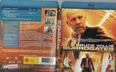 Surrogates - Sijaisrobotit (3 426) K -FI- suomik. BLU-RAY b