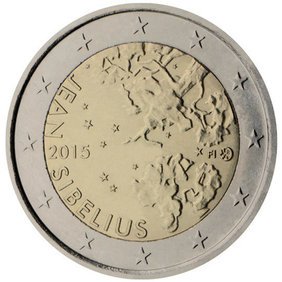 SUOMI ERIKOISEURO 2 EUROA 2015 (JEAN SIBELIUS) 