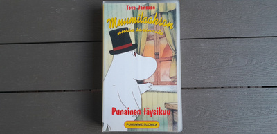 VHS: Muumilaakson Uusia Tarinoita: Punainen Täysikuu (1995)