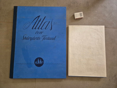 Atlas över Skärgårds-Finland + text  (v. 1960)
