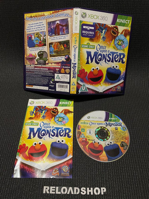 Sesame Street Once Upon a Monster XBOX 360 - CiB