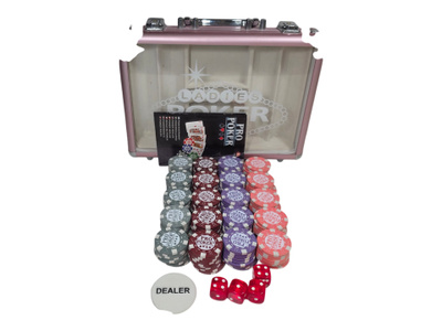 Lady pokerisalkku 200 merkkiä