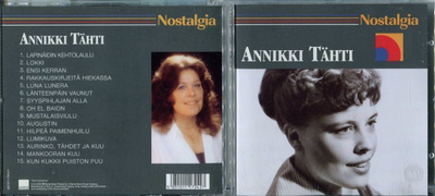 ANNIKKI TÄHTI . CD-LEVY . NOSTALGIA