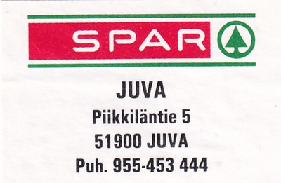 Juva,  SPAR  JUVA  sk2/6