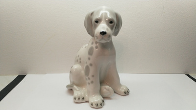 Lomonosov dalmatialainen koira figuuri