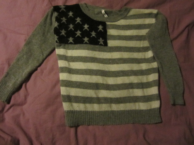 Neule Fishbone XL (pienempi, ks mitat)