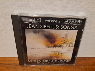 Sibelius:Songs ,Vol 2-Monica Groop,Lowe Derwinger CD