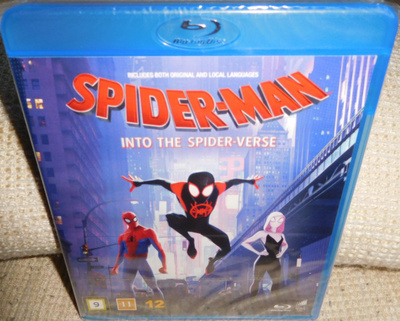 Spider-Man Into The Spider-verse (muoveissa) Blu-ray