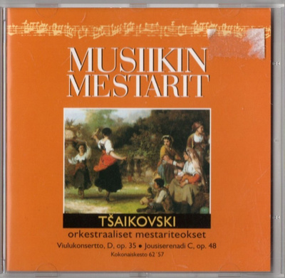 Musiikin mestarit - Tsaikovski : Orkestraaliset mestari...CD