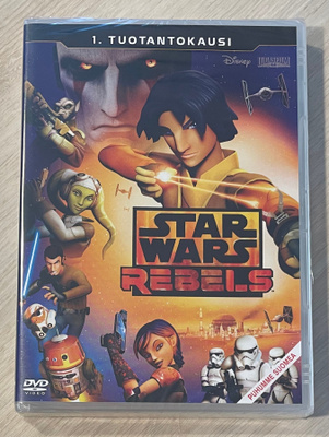 Star Wars Rebels: Kausi 1 (3DVD) uusi ja muoveissa