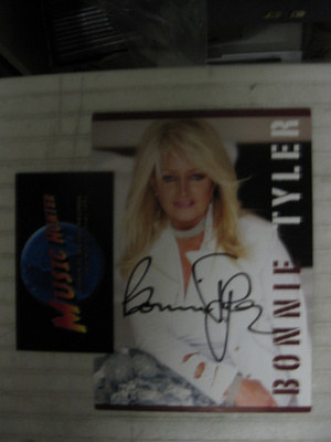 BONNIE TYLER PROMOKORTTI NIMMARILLA
