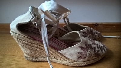 Vaaleat Spirit platform Espadrillokset / Espadrillot 37