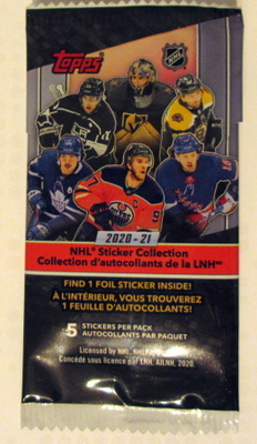 Topps 2020-21 sticker