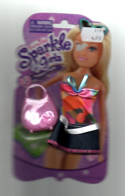 NUKELLE °°FARKKUHAME & TOPPI YM.°°/ SPARKLE GIRLS... (UUSI)