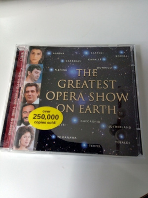 2-CD THE GREATEST OPERA SHOW ON EARTH (Sis.postikulu)
