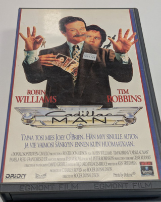 Cadillac Man (VHS) Robin Williams Tim Robbins