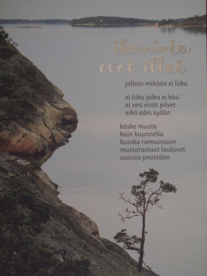 Runokortti ihaninta on illat
