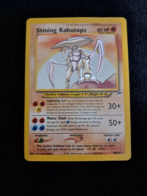 Neo Destiny Shining Kabutops 108/105