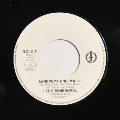 Single: Sinikannel, Eero - Särkynyt unelma / Kaarnapursi