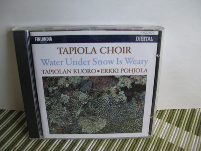 Tapiolan Kuoro&Erkki Pohjola:Water Under Snow Is Weary cd