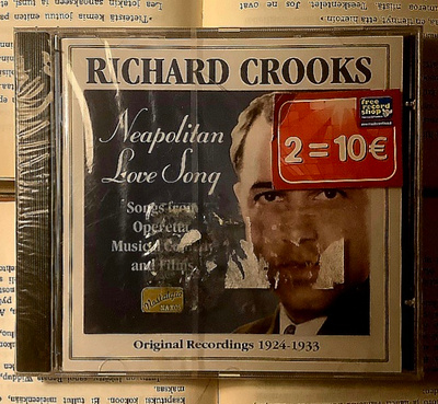 Richard Crooks - Neapolitan Love Song (UUSI CD)