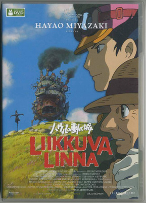 LIIKKUVA LINNA Suomi-DVD 2004/2006 - Hayao Miyazaki / Ghibli