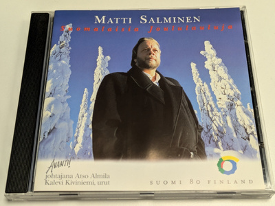 Matti Salminen - Suomalaisia Joululauluja (CD) HUIPPUKUNTO!!