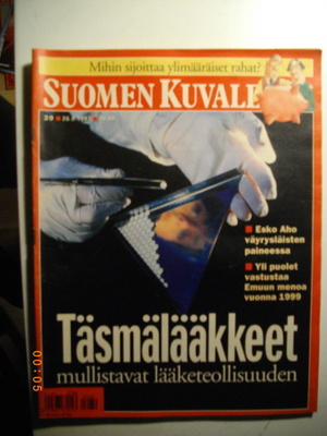 Suomen Kuvalehti Nro 39/1998 (27.5)
