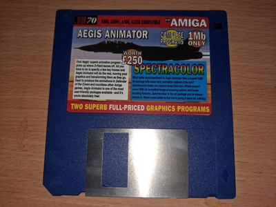 CU Amiga disketti 70 rare