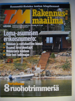 Tekniikan Maailma - rakennusmaailma Nro 4E/2009 (10.7)