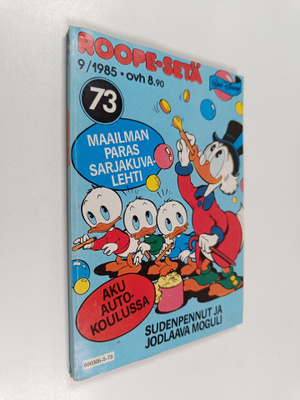 Walt Disney : Roope-setä 9/1985