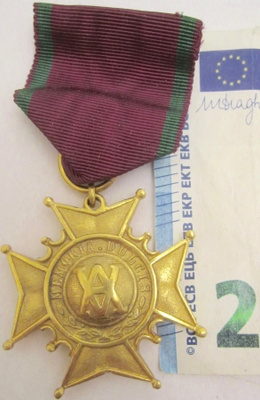 VANHA Kunniamerkki Memoria Dulcis Amaranter Ritarikunta