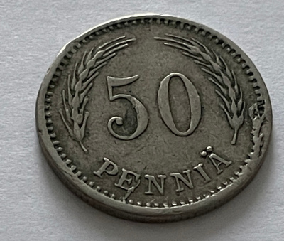 50 penniä 1923
