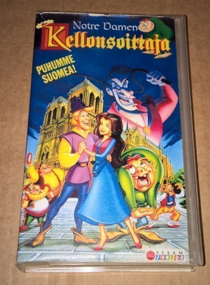 NOTRE DAMEN KELLONSOITTAJA VHS SESAM JUNIOR