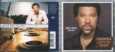 LIONEL RICHIE . CD-LEVY . COMING HOME