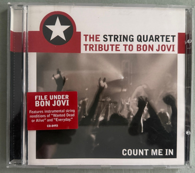 BON JOVI - THE STRING QUARTET : TRIBUTE TO -Count Me In (CD)