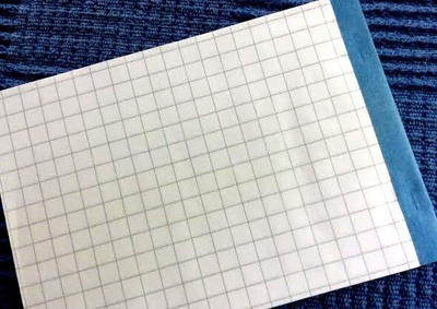 Ruutupaperi avo lehtiö A 4