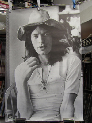 ROLLING STONES MICK JAGGER VANHA ENGLANTILAINEN MYYNTIJULIST