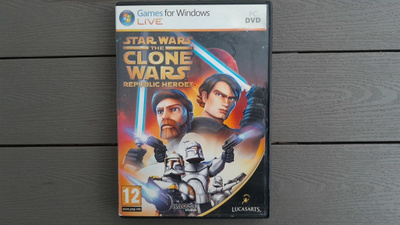 PC DVD: Star Wars - The Clone Wars: Republic Heroes peli
