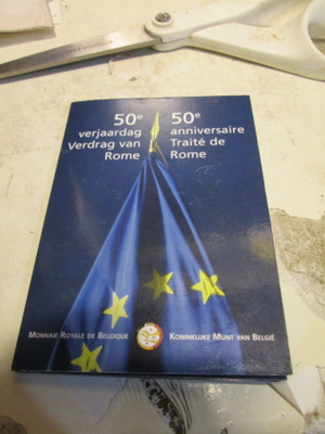 2007 Belgia  2 €  Rooman sopimus  CoinCard