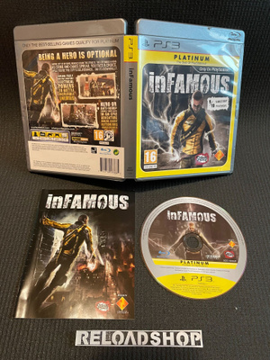 Infamous Platinum PS3 - CiB
