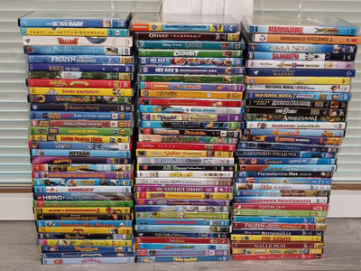 1e/kpl Lasten Piirrettyjä Ja Elokuvia Disney ja yms.