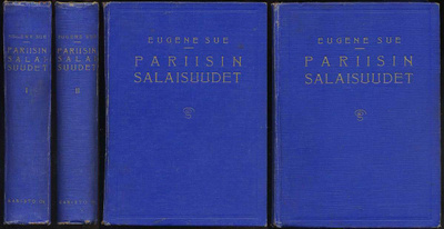 Eugène Sue: Pariisin salaisuudet I ja II (1-8) (1923)