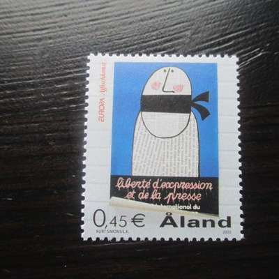 Åland: Eurooppa merkki  2003 **